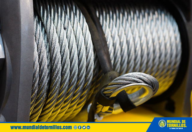Los cables con hebras grandes y alambres externos cuentan con mayor resistencia a las fatigas externas