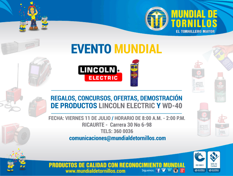 Evento Lincoln y WD-40